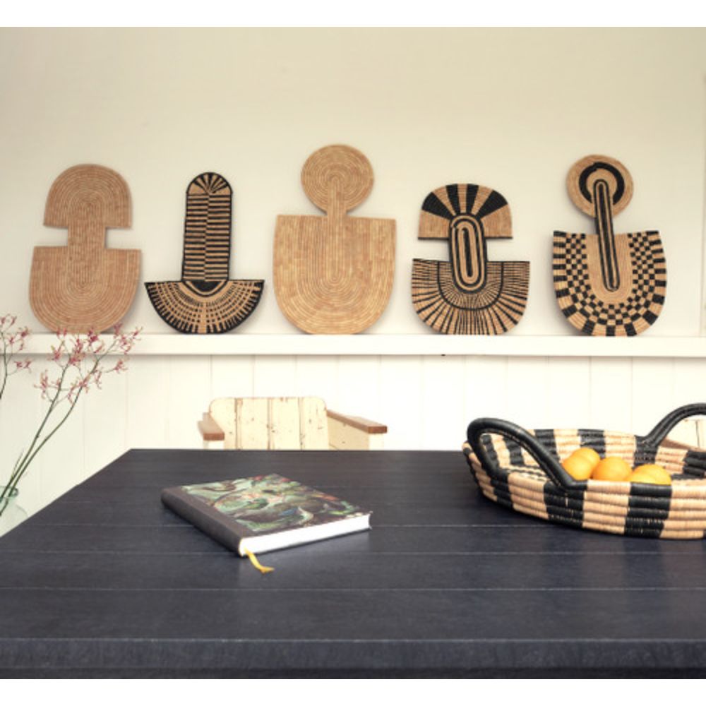 Mbare Wall Accents Abstract Wall Mask 2 Pattern