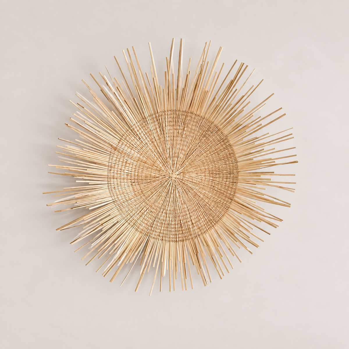 Mbare Wall Accents Sunburst Palm Wall Hanging