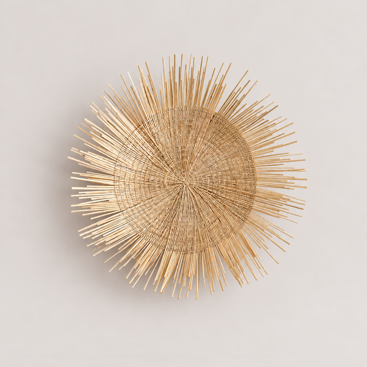 Mbare Wall Accents Sunburst Palm Wall Hanging