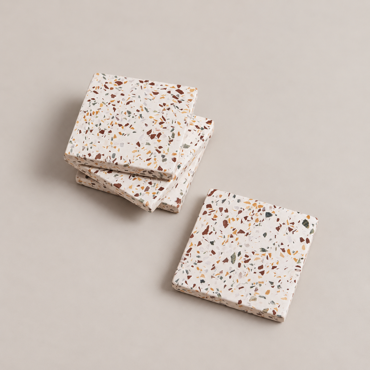 Meso Goods Coasters Centro Terrazzo Coasters - Set of 4