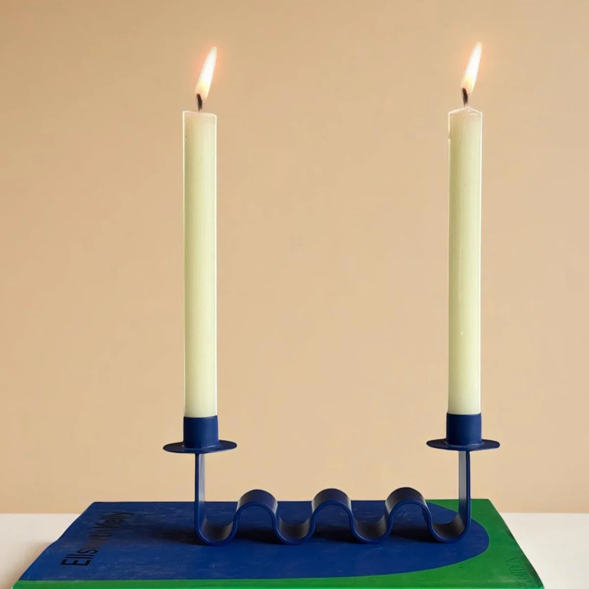 Meso Goods Electric Blue Helen Candle Holder