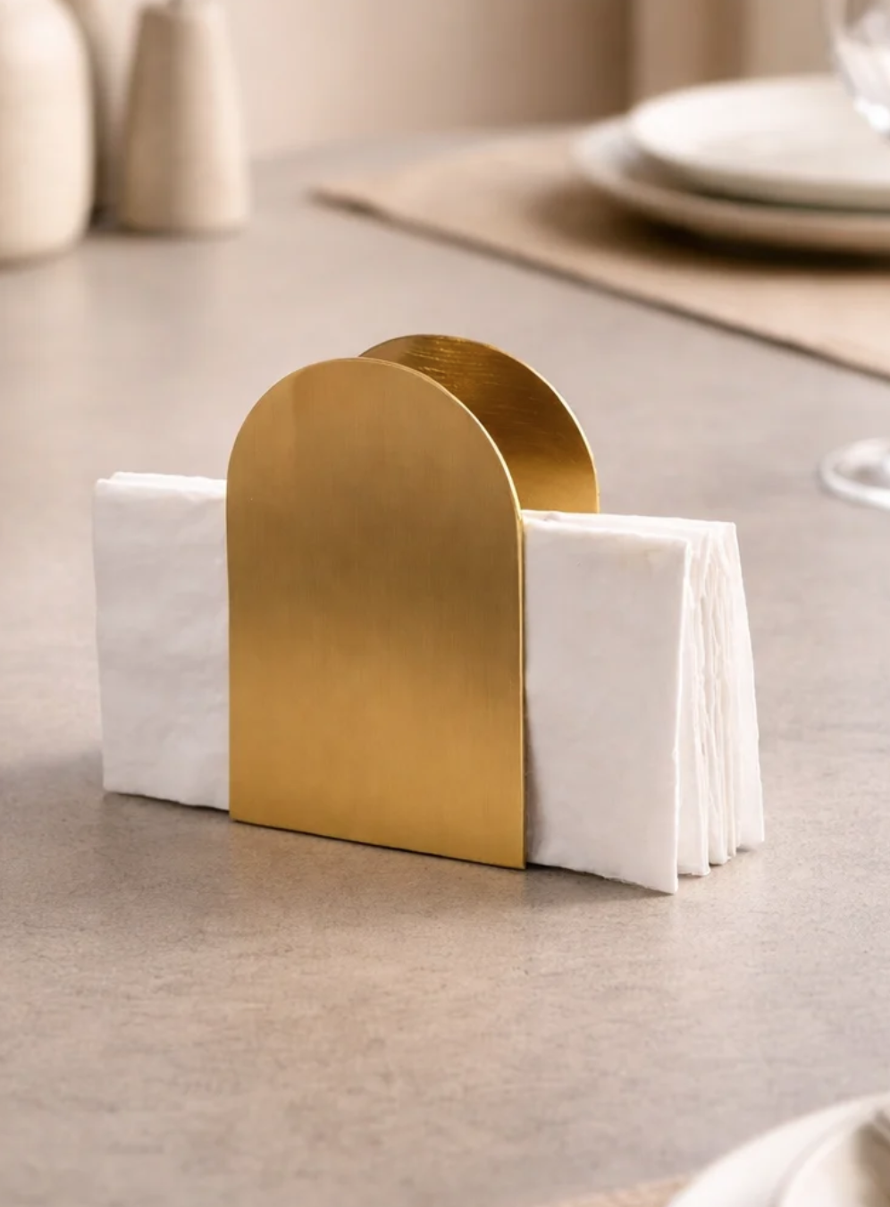 Meso Goods Napkin Holders Arco Metal Napkin Holder