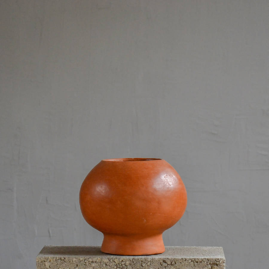 Meso Goods Vases Trompo Terracotta Object