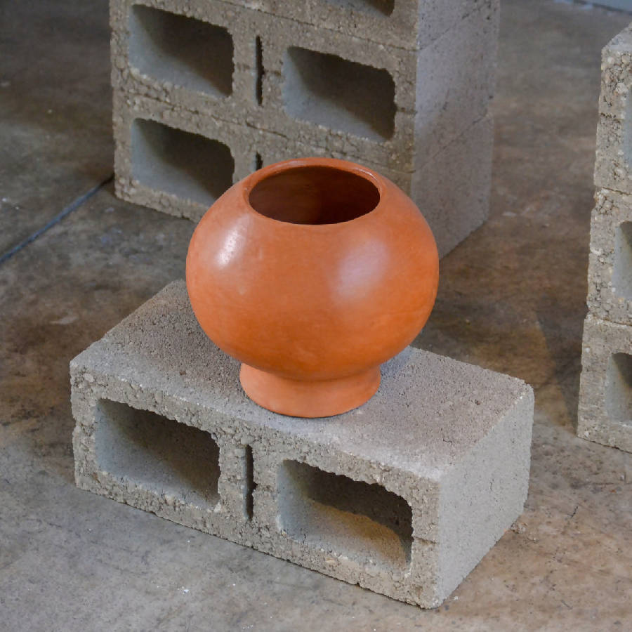 Meso Goods Vases Trompo Terracotta Object