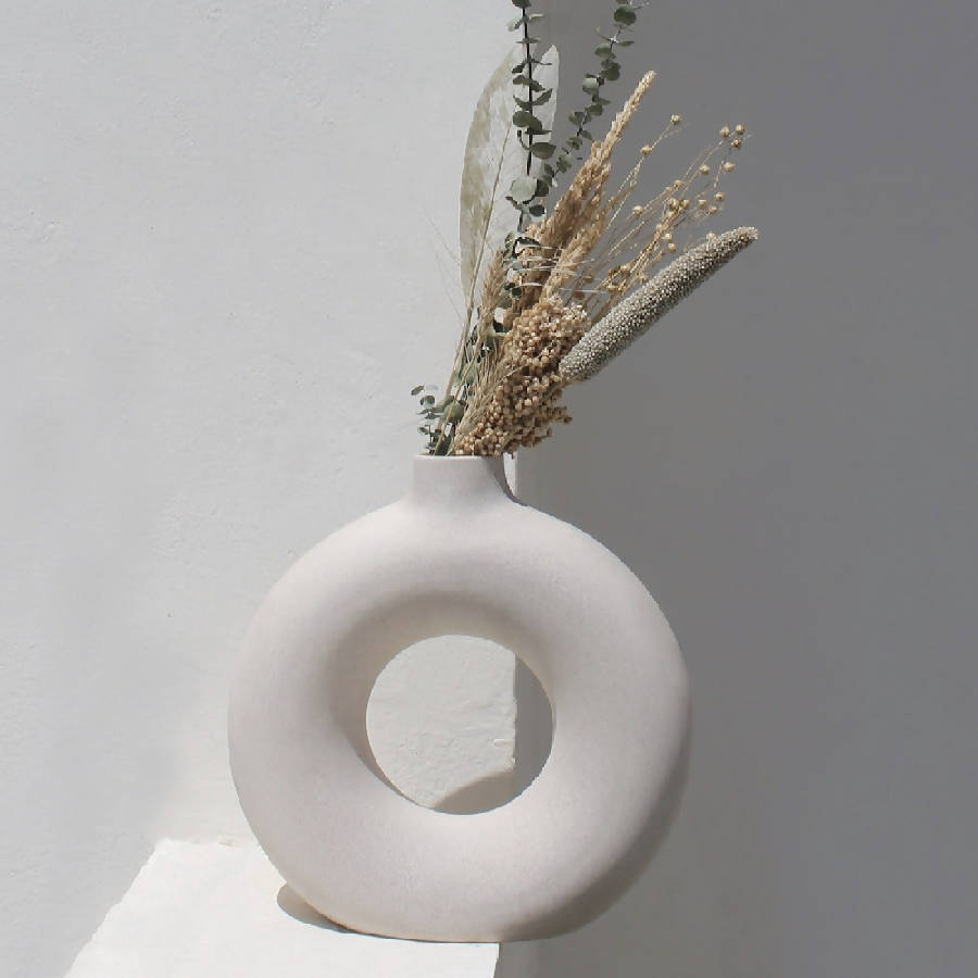 Osmos Studio Vases Off-White Polo Vase