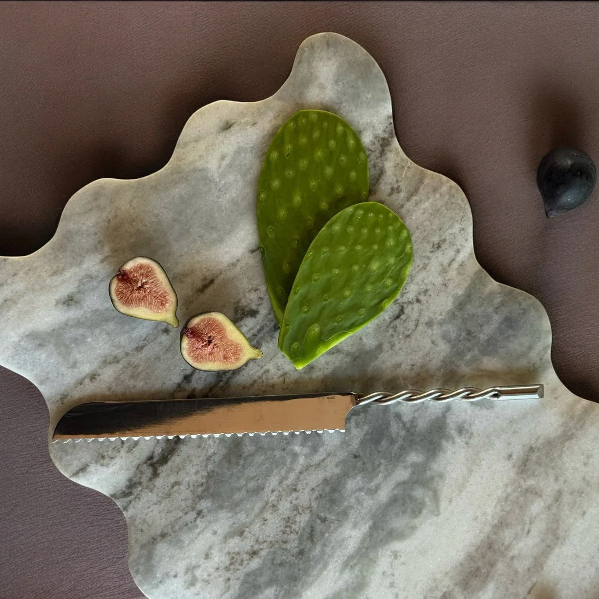 Powered by People Cutting Boards Nova Medium Marble Serving Board