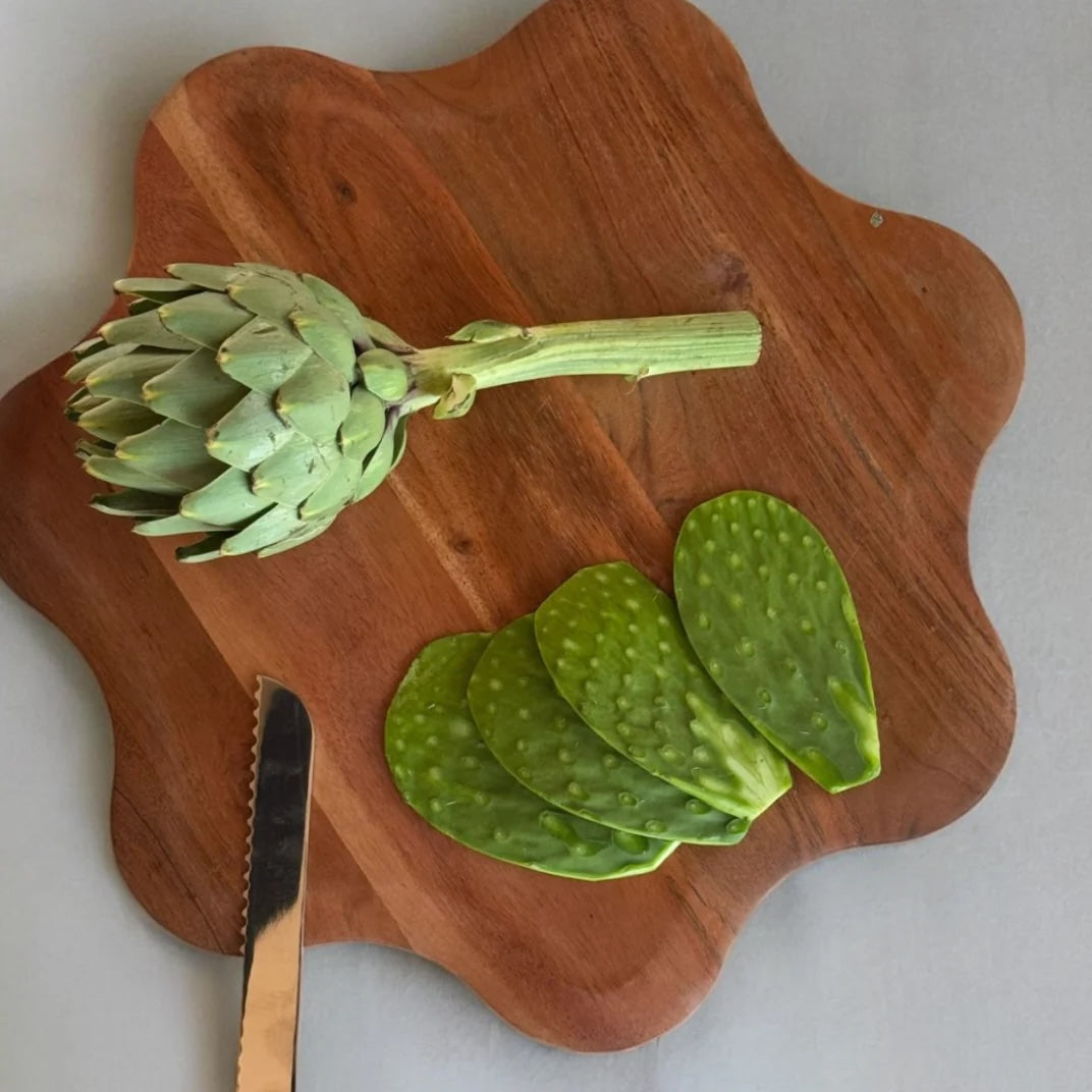 Powered by People Cutting Boards Sari Wood Serving Board Large