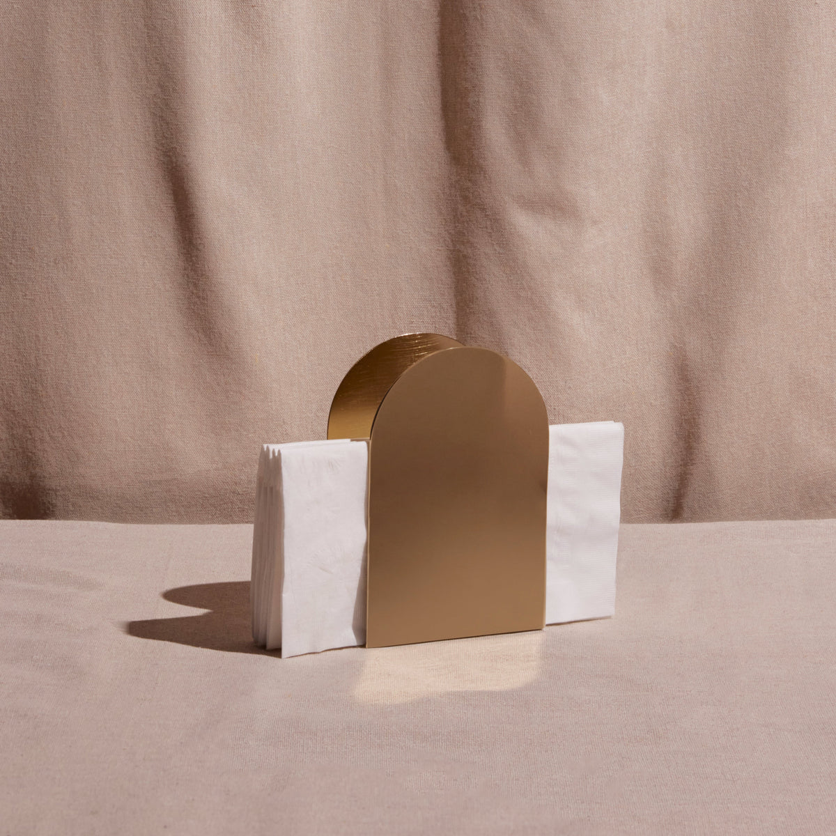 Powered by People Napkin Holders Arco Metal Napkin Holder