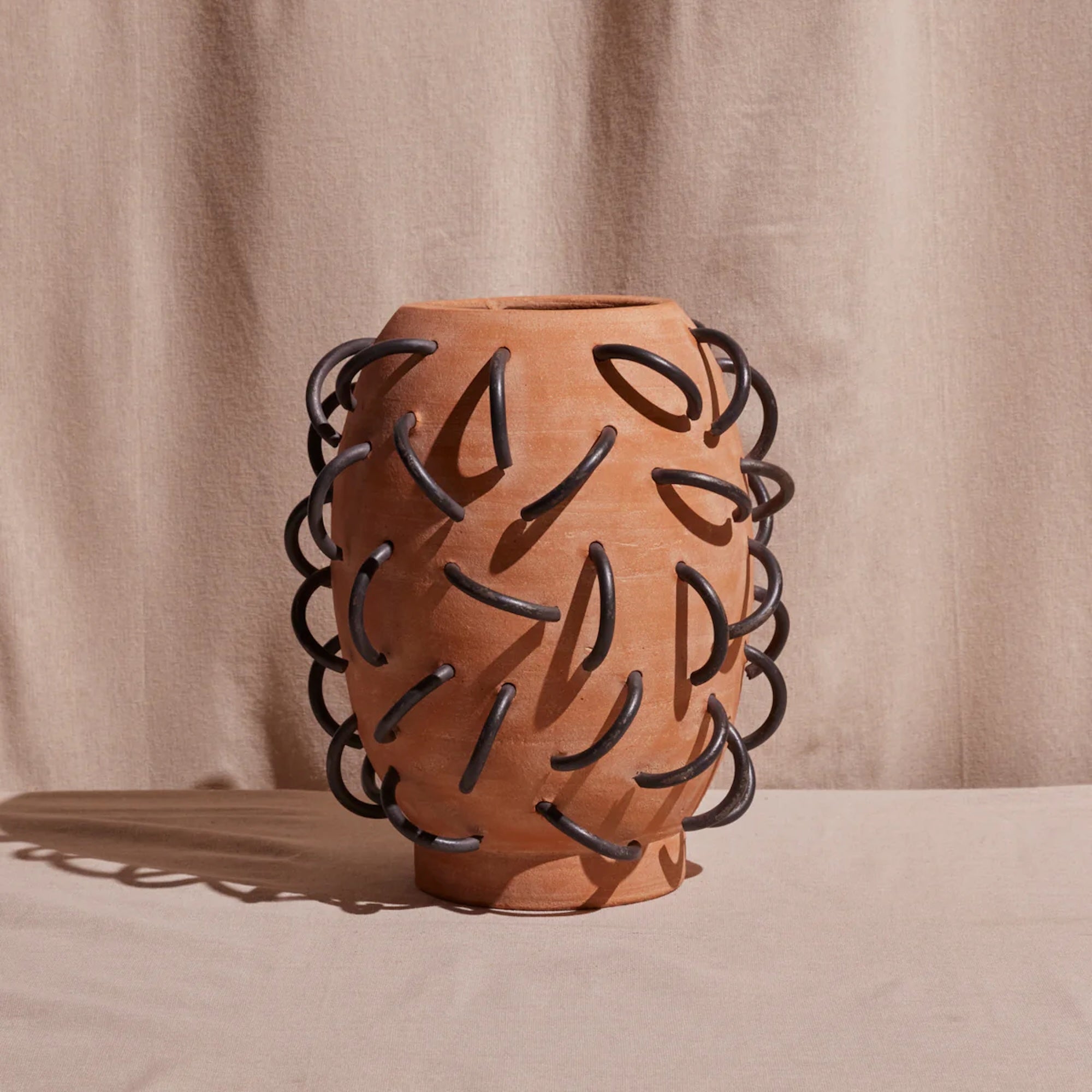 Powered by People Vases Nada Terracotta Vessel