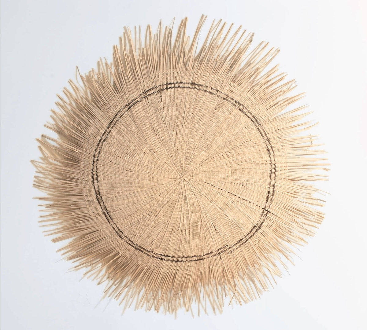Powered by People Wall Accents 36" Sun Circle - Natural