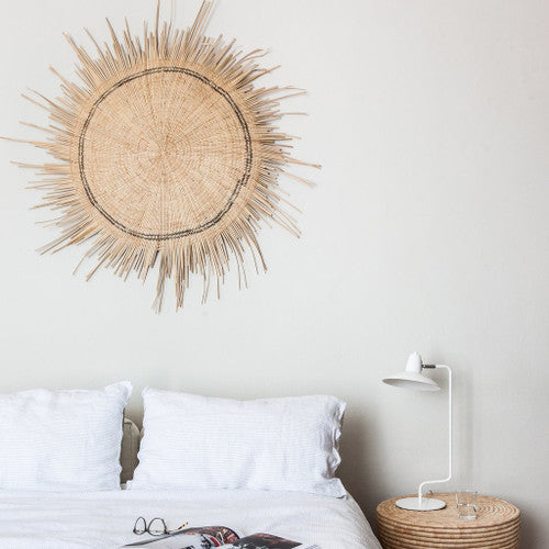 Powered by People Wall Accents 36" Sun Circle - Natural
