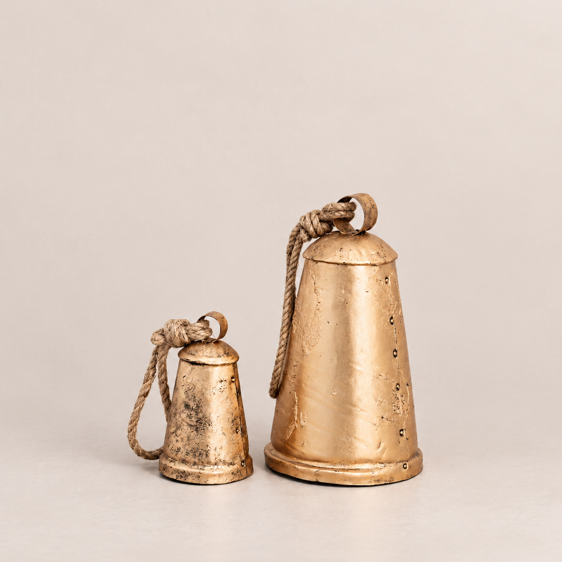 Rahab's Rope Decorative Objects Brass Cone Bell