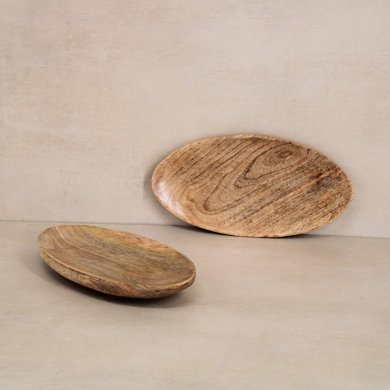 Rahab's Rope tray Mango Wood Oval Tray