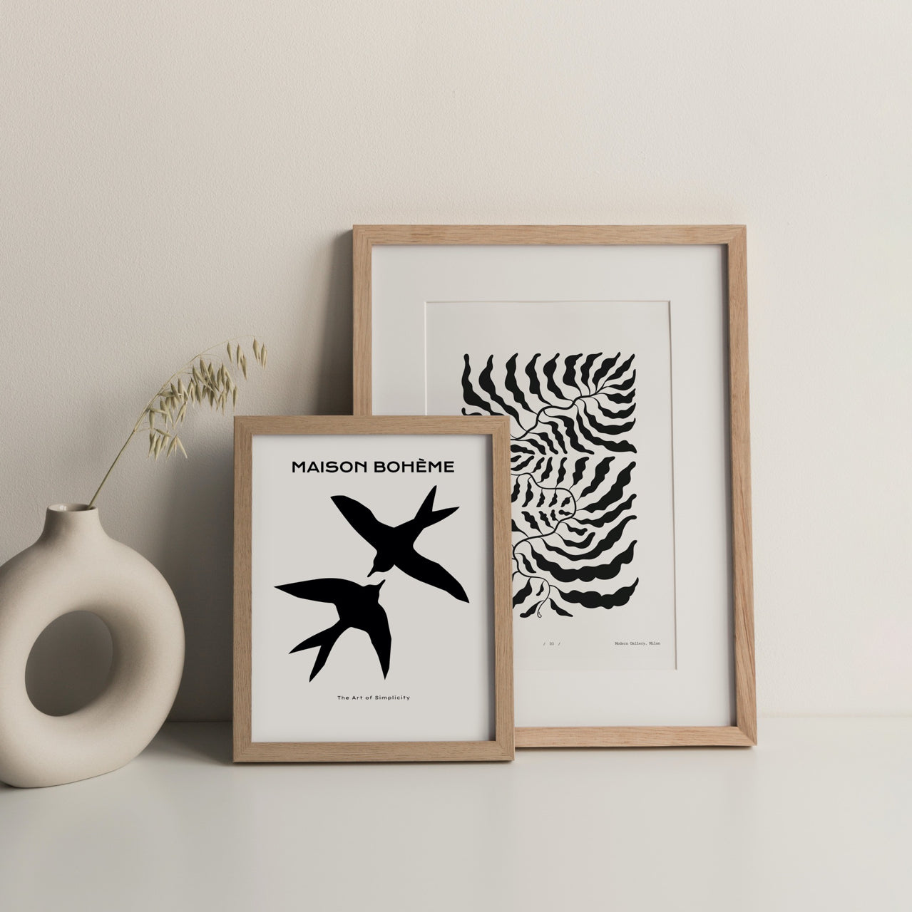 Shelf Love Collective graphic art print Birds Art Print