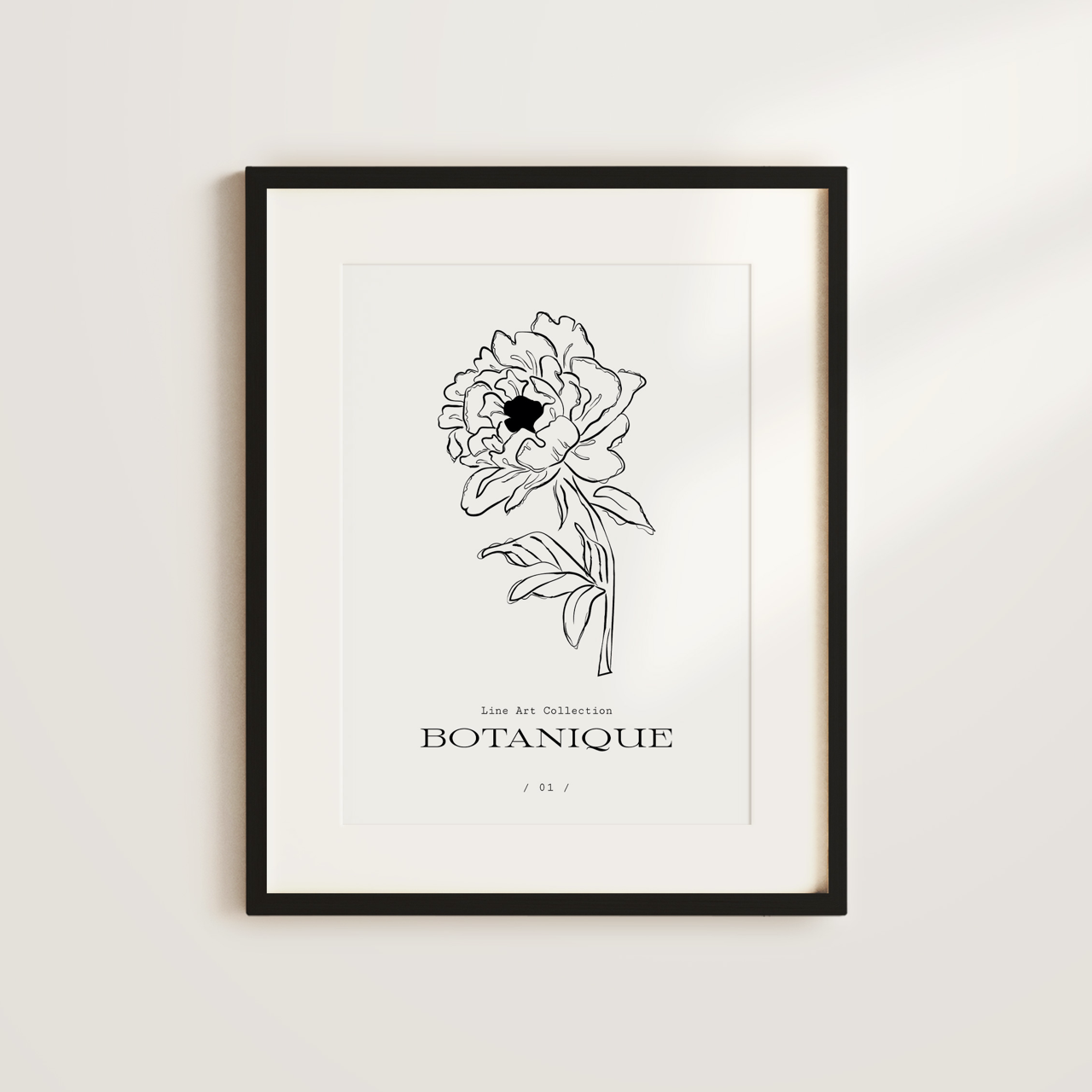 Shelf Love Collective graphic art print Botanique 01 Art Print