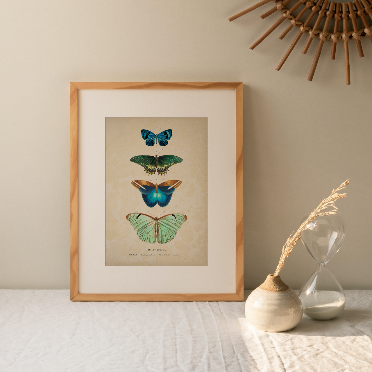 Shelf Love Collective graphic art print Butterflies Art Print