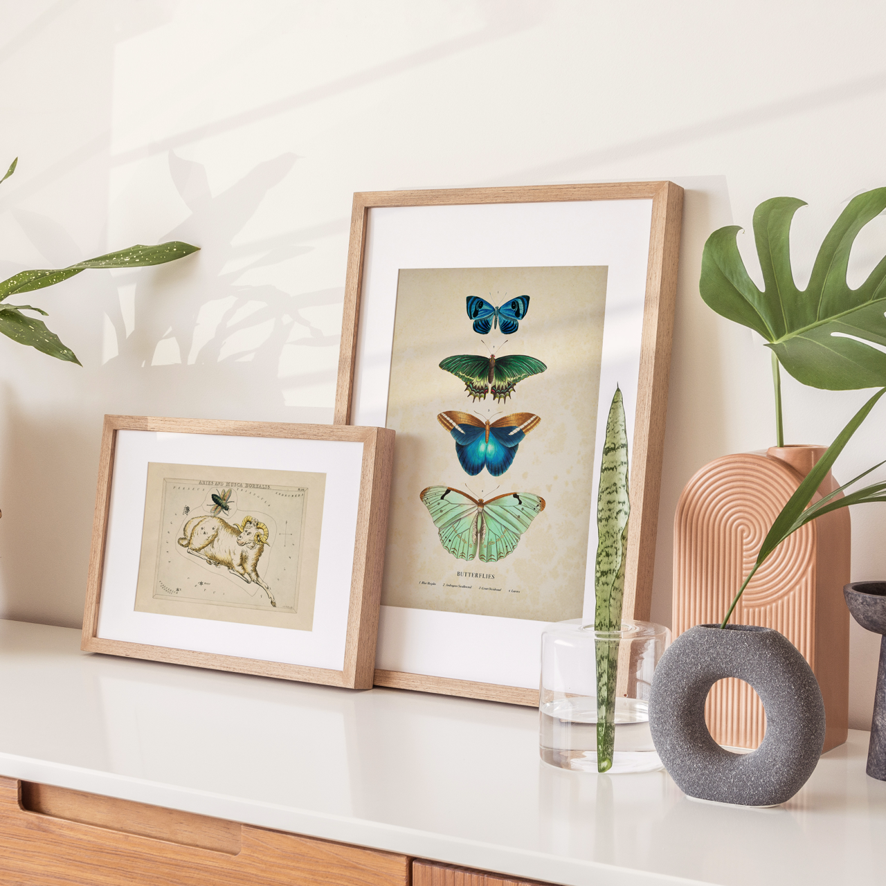 Shelf Love Collective graphic art print Butterflies Art Print