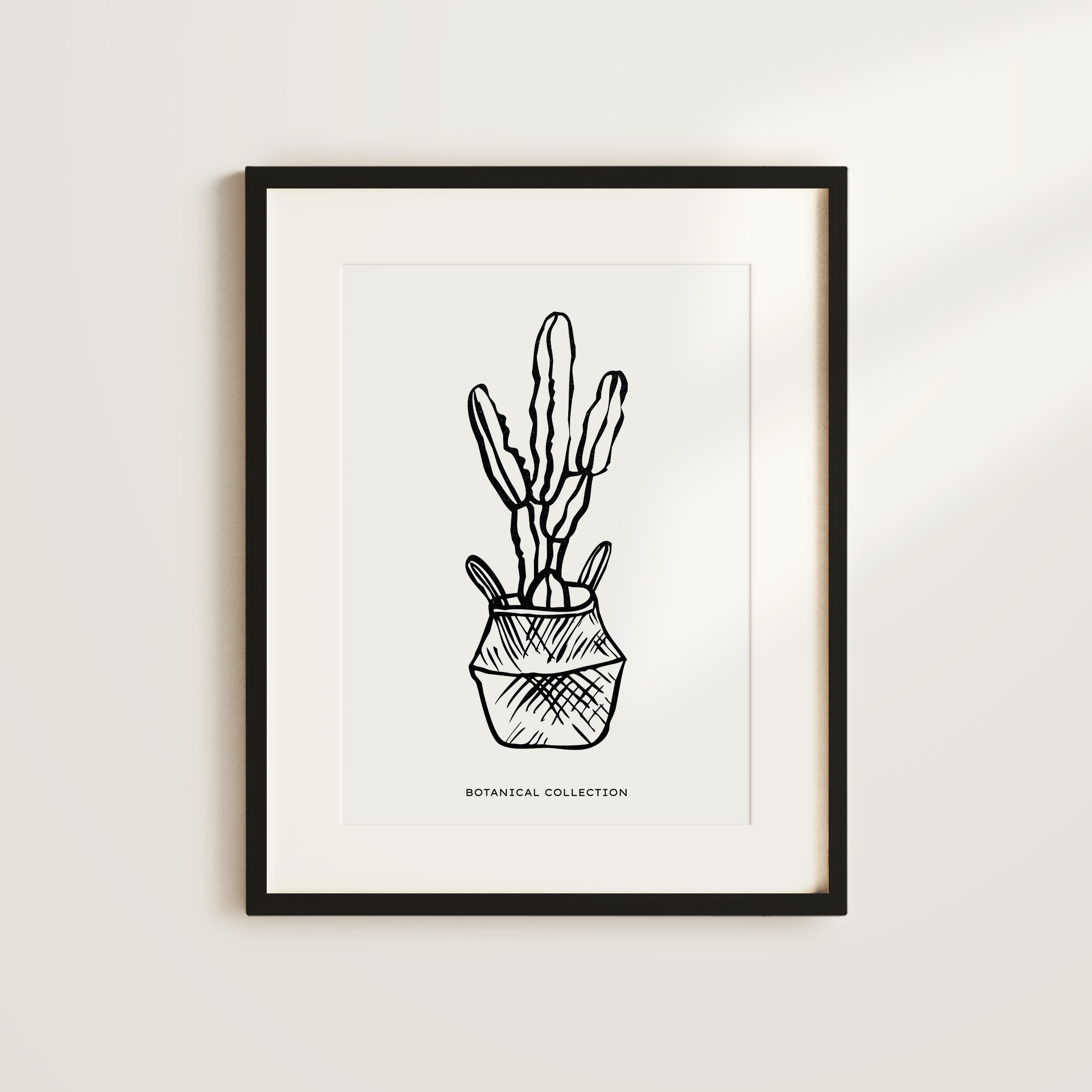 Shelf Love Collective graphic art print Cactus 02 Art Print