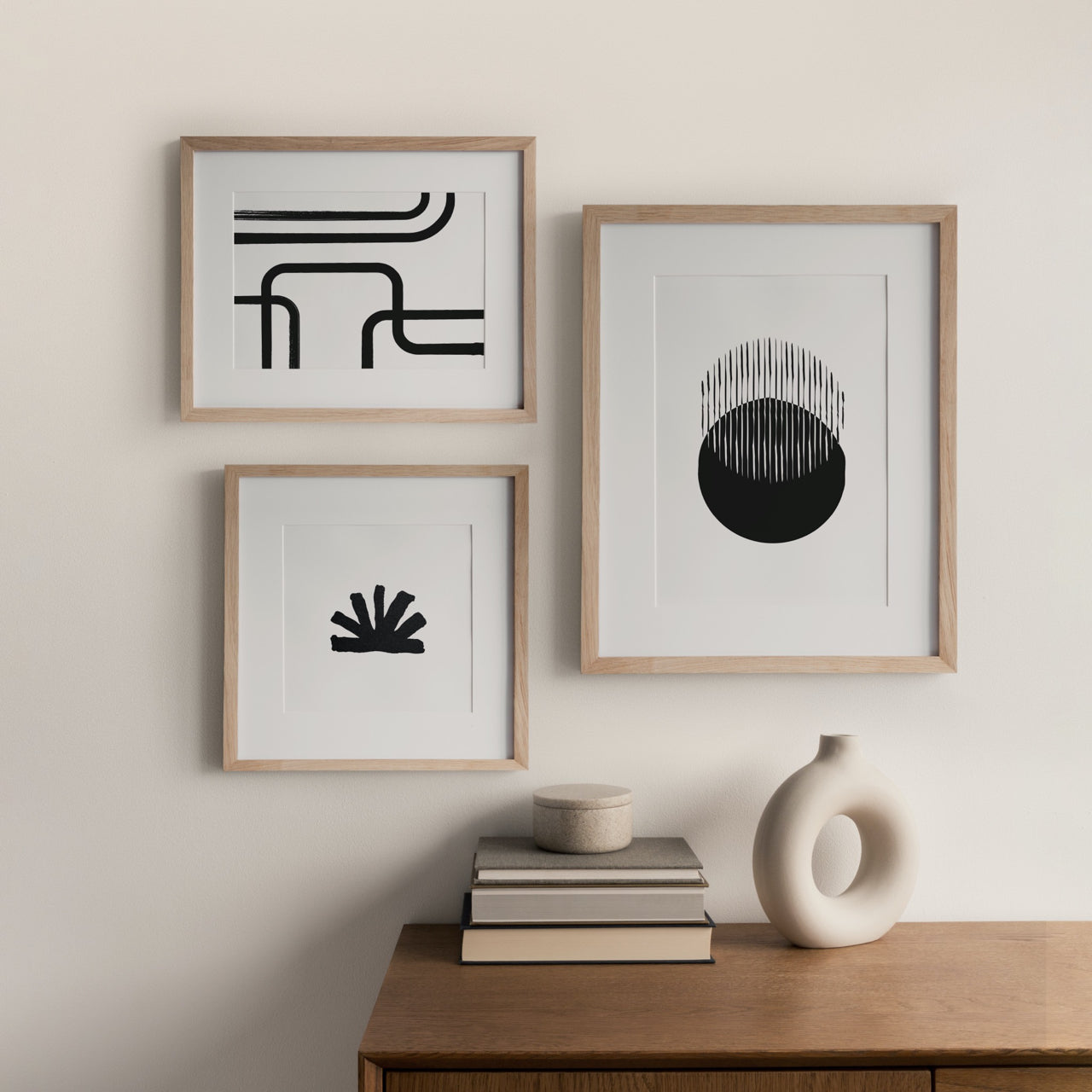 Shelf Love Collective graphic art print Circles Art Print