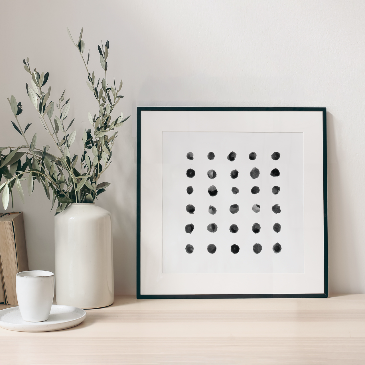 Shelf Love Collective graphic art print Dots Art Print