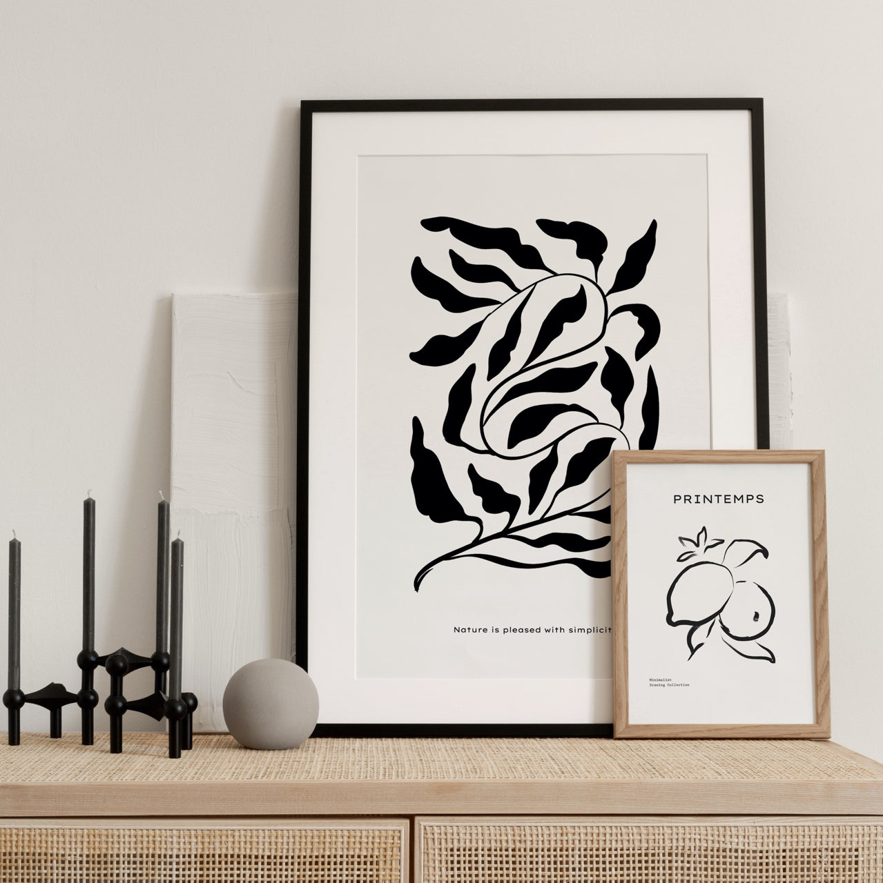 Shelf Love Collective graphic art print Lemons Art Print