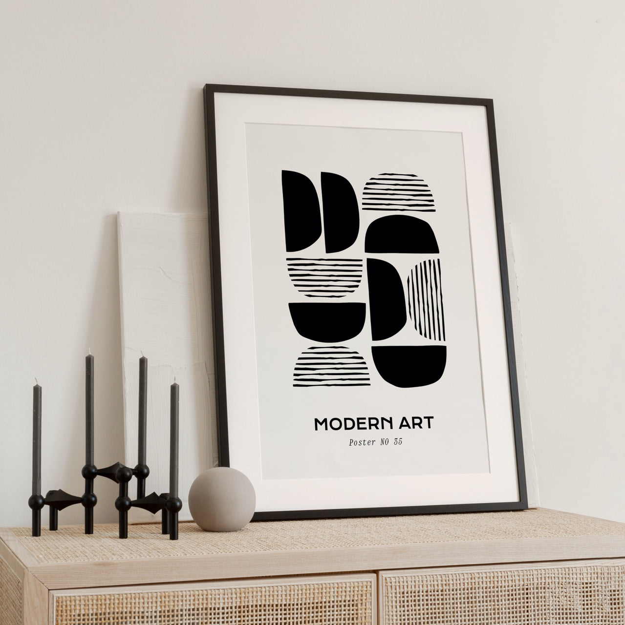 Shelf Love Collective graphic art print Modern Art Poster No. 35 Art Print