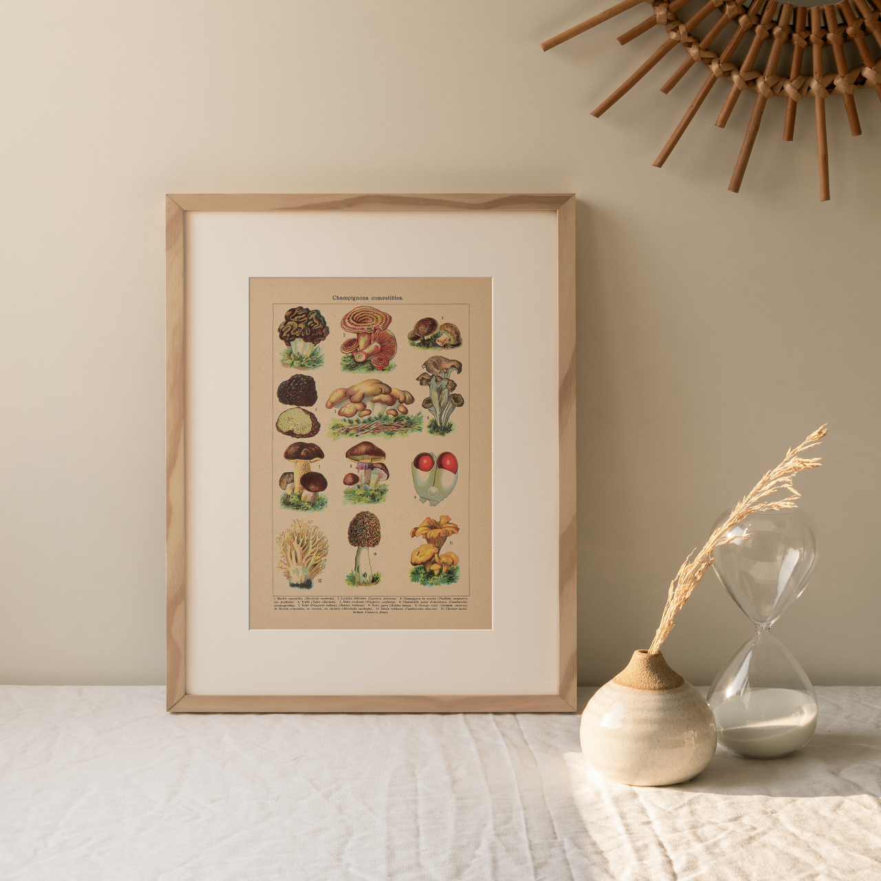 Shelf Love Collective graphic art print Mushrooms Art Print