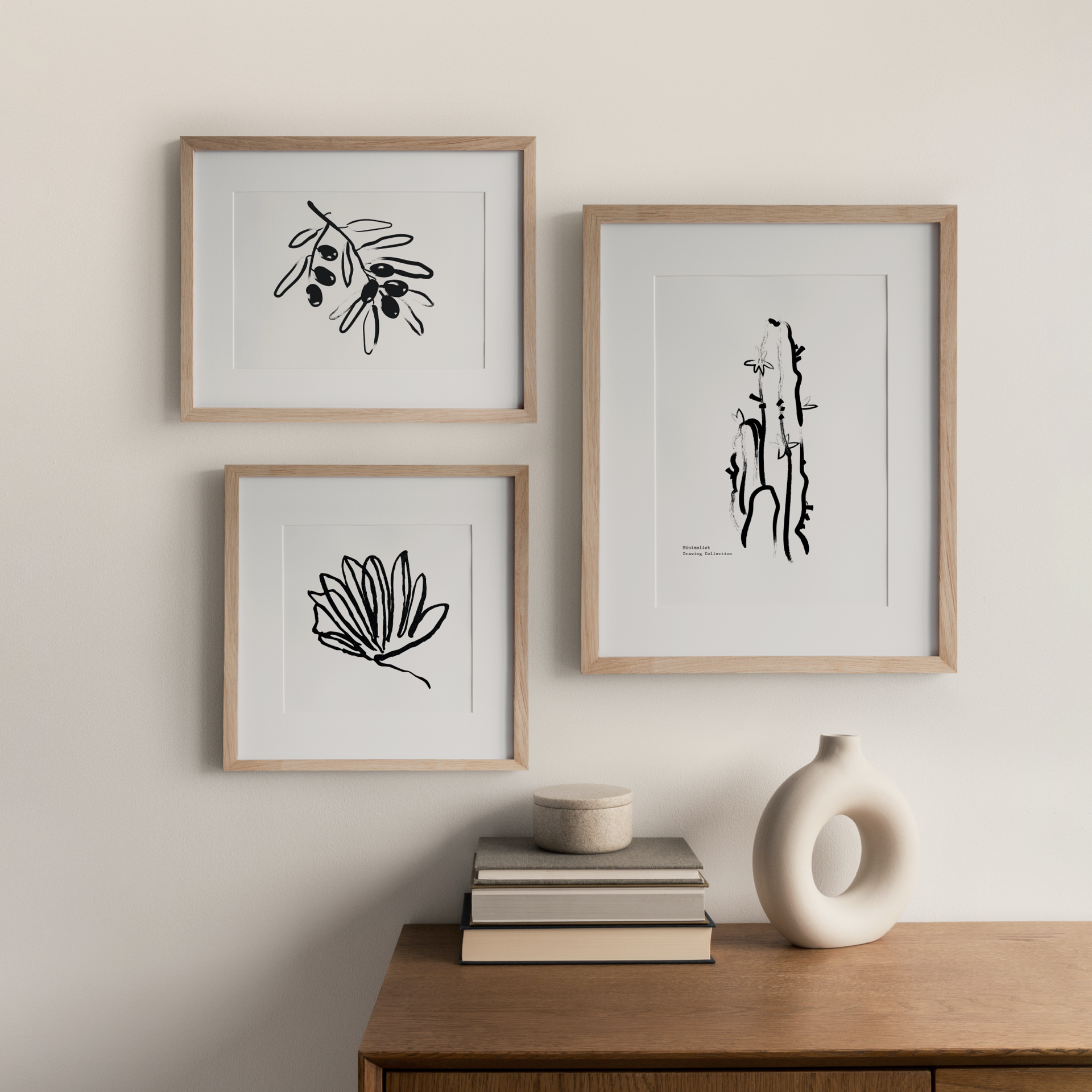 Shelf Love Collective graphic art print Palm Fronds Art Print