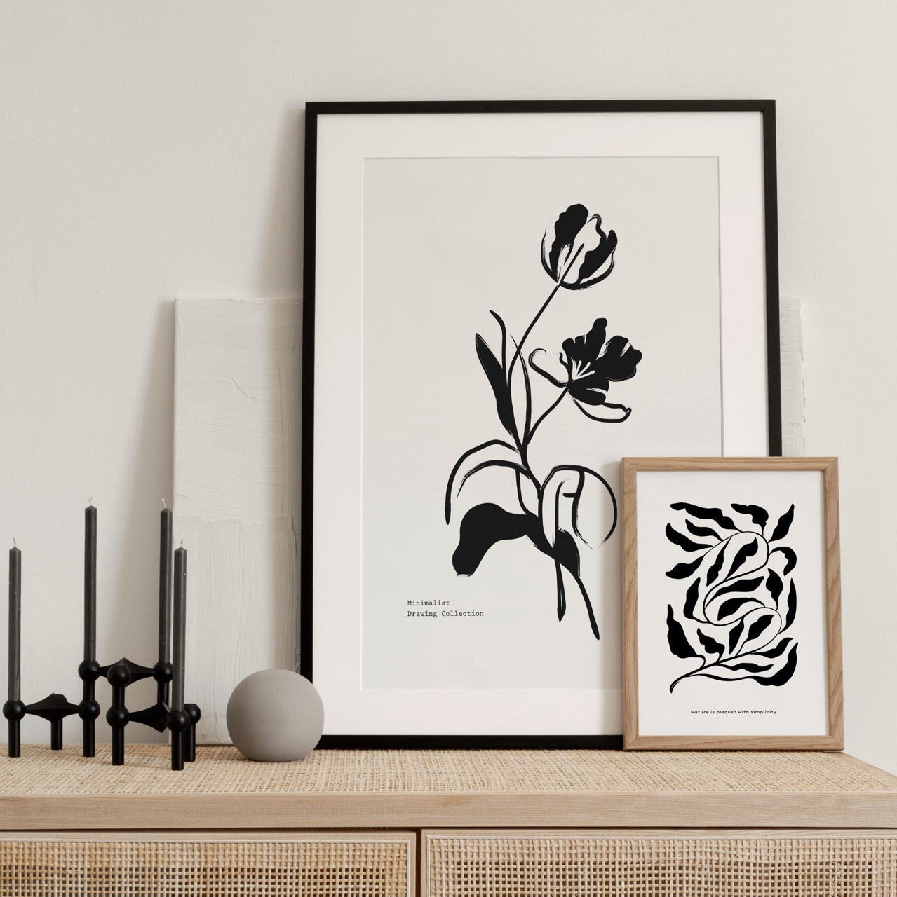 Shelf Love Collective graphic art print Parrot Tulip Art Print