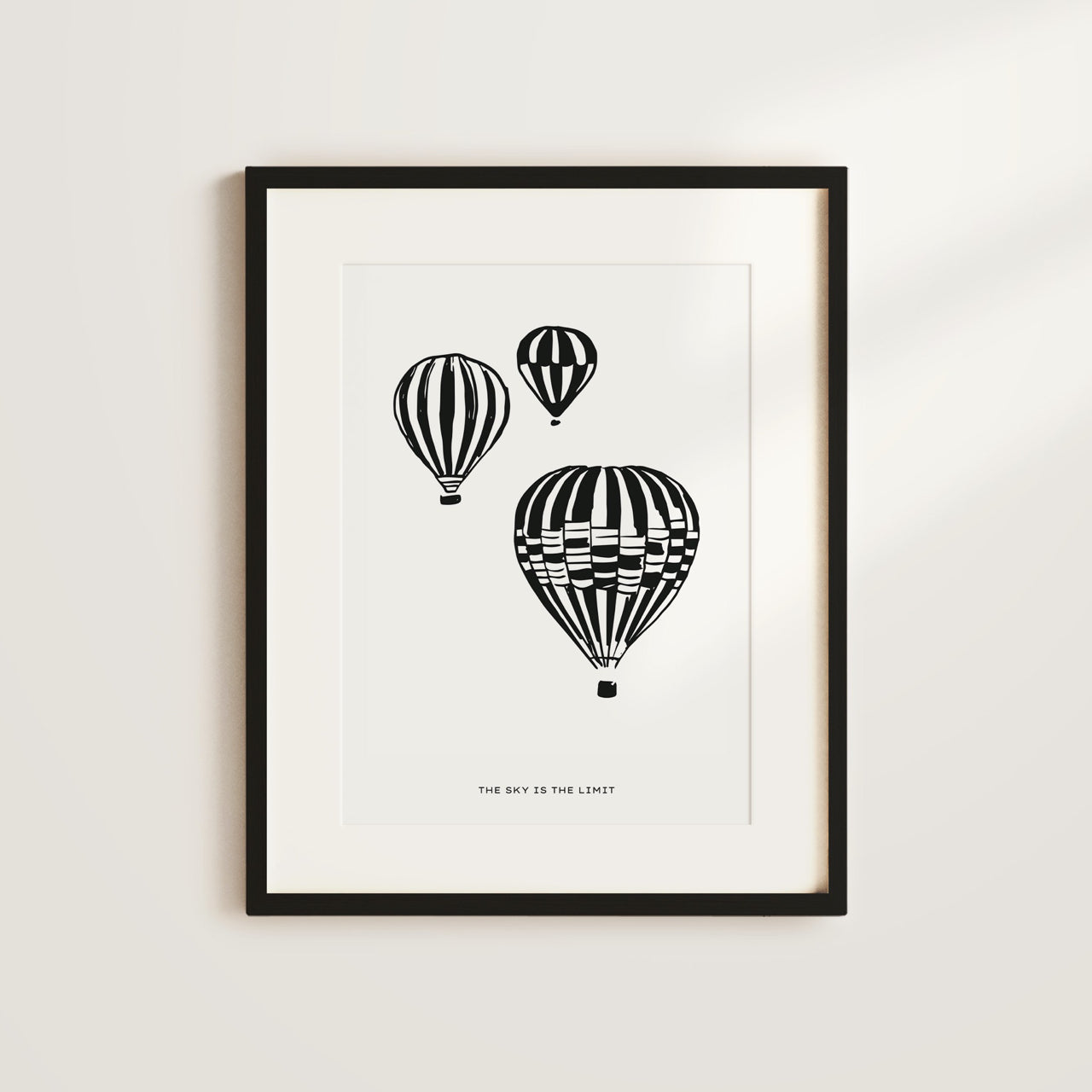 Shelf Love Collective graphic art print Sky is the Limit Art Print