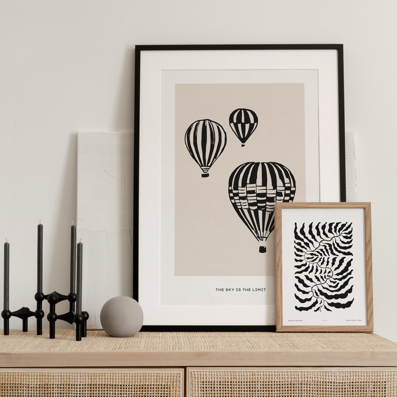 Shelf Love Collective graphic art print Sky is the Limit Art Print