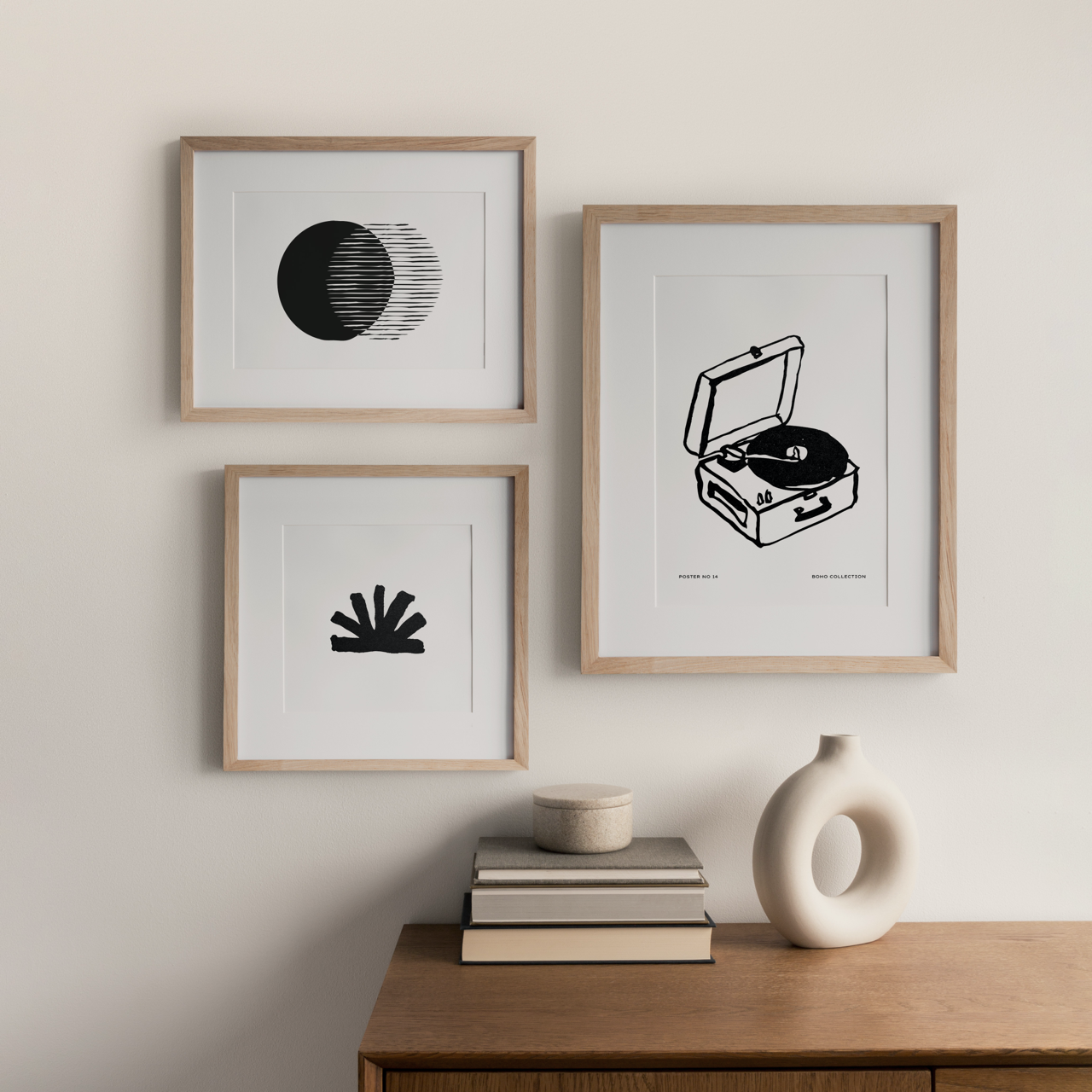 Shelf Love Collective graphic art print Starburst Art Print