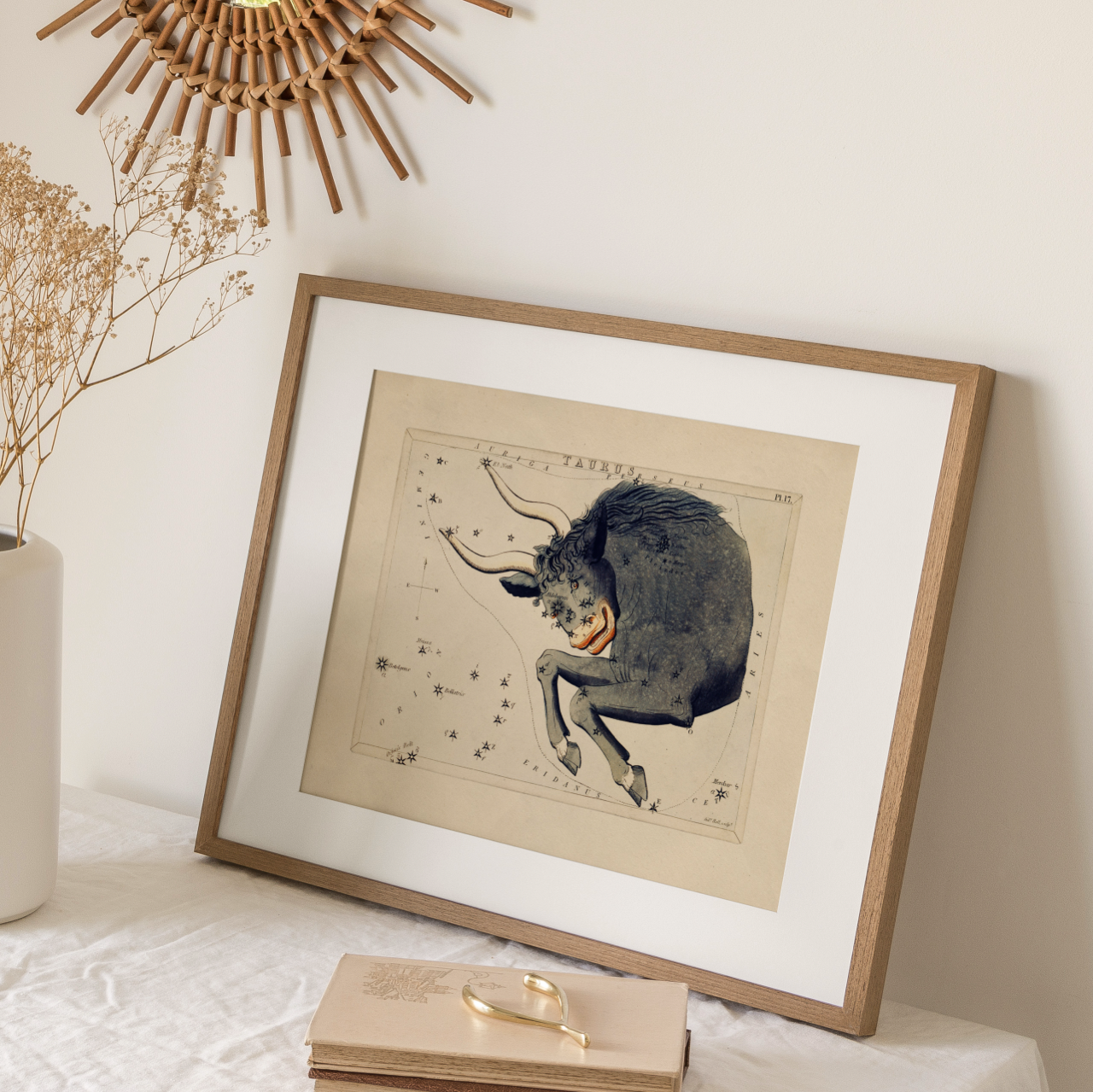 Shelf Love Collective graphic art print Taurus Art Print