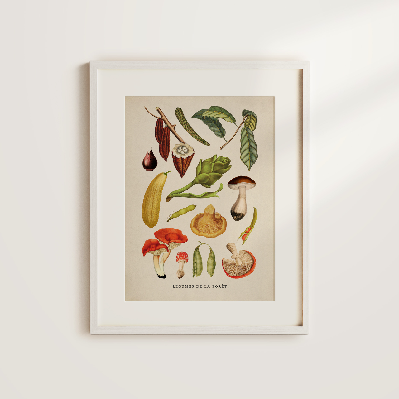 Shelf Love Collective graphic art print Vegetables Art Print