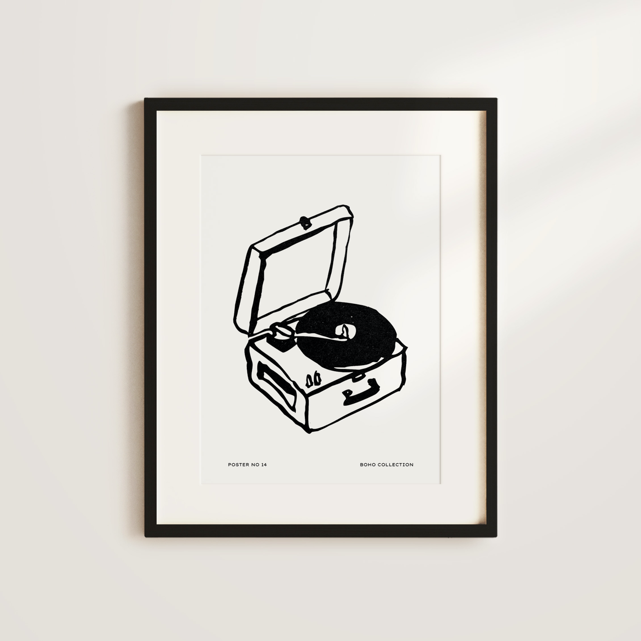 Shelf Love Collective graphic art print Vinyl Art Print