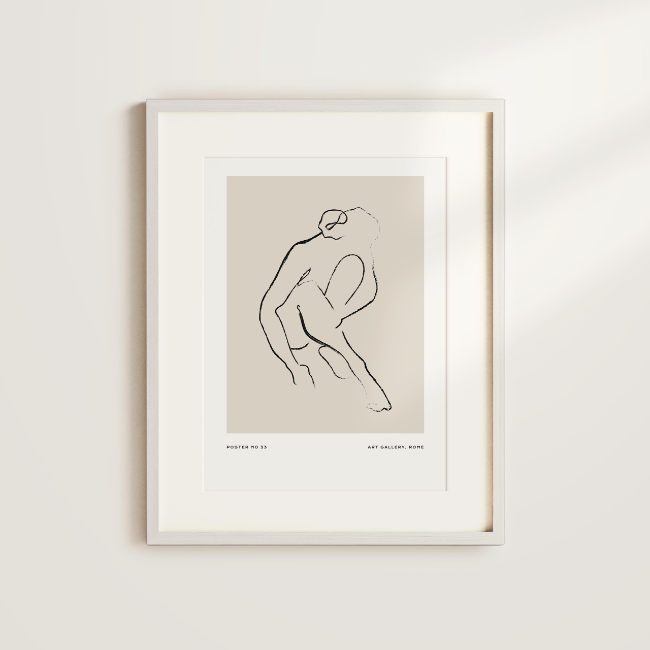 Shelf Love Collective graphic art print Woman Line Drawing Art Print