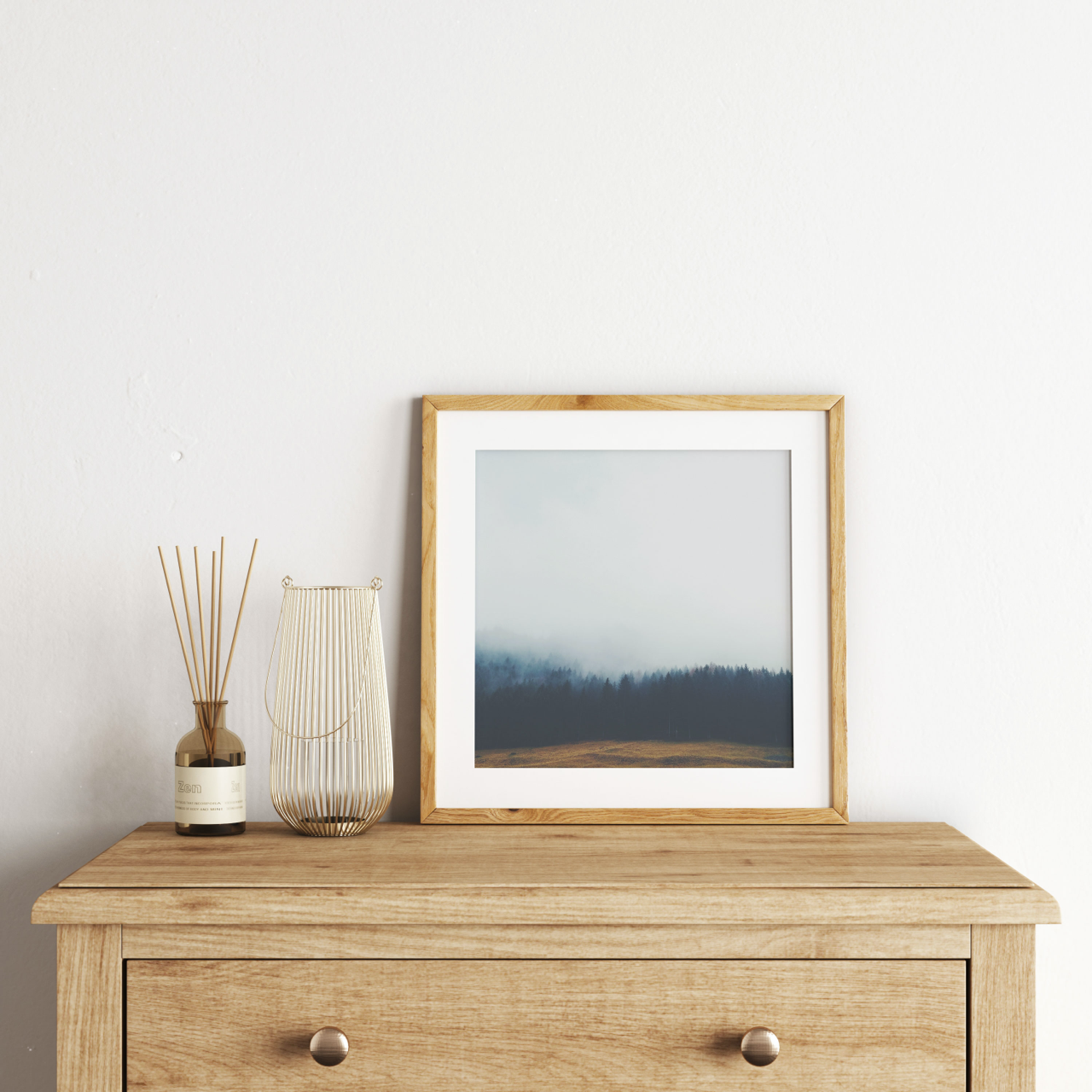 Shelf Love Collective photography art print Misty Forest Art Print