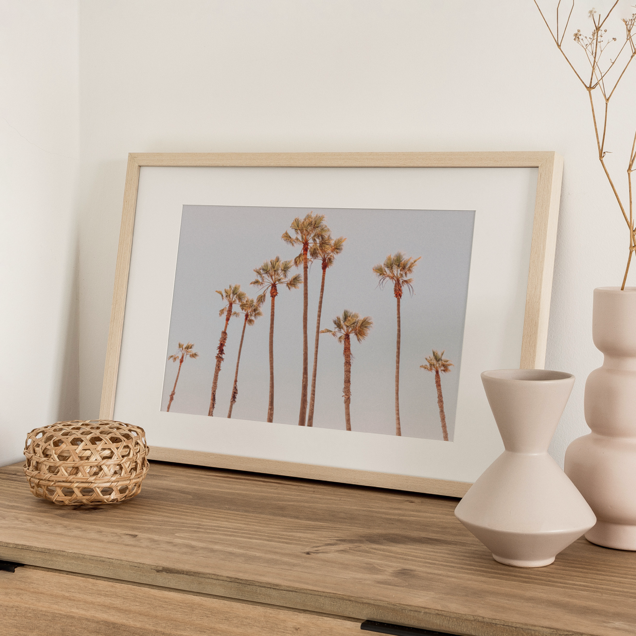 Shelf Love Collective photography art print Palm Trees Art Print