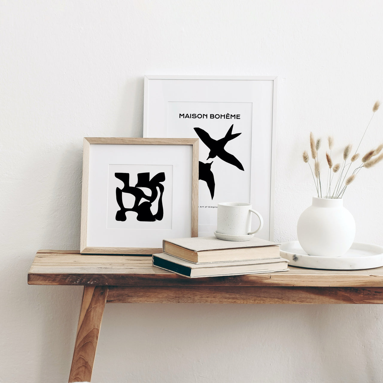 Shelf Love Print Shop graphic art print Abstract Square Art Print