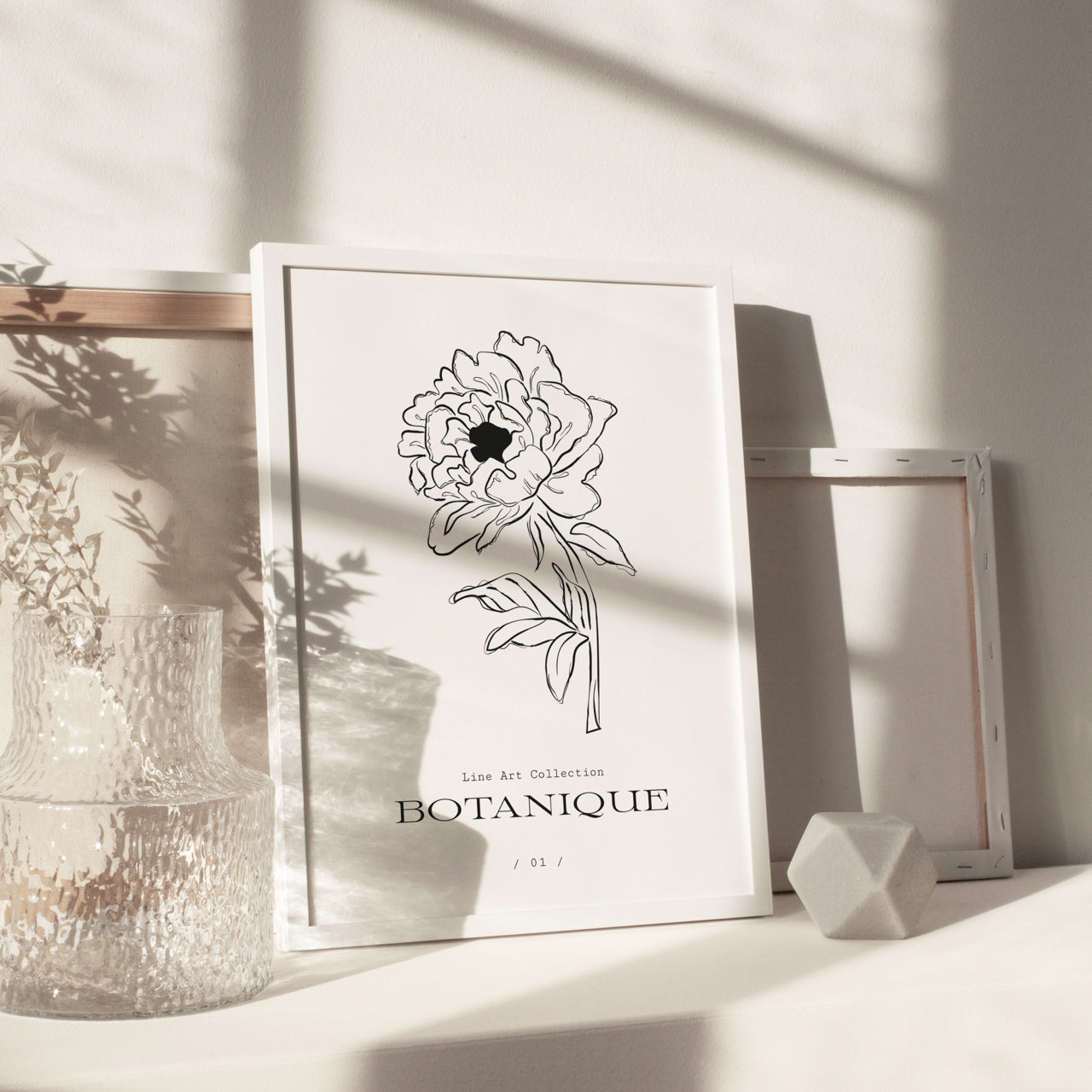 Shelf Love Print Shop graphic art print Botanique 01 Art Print