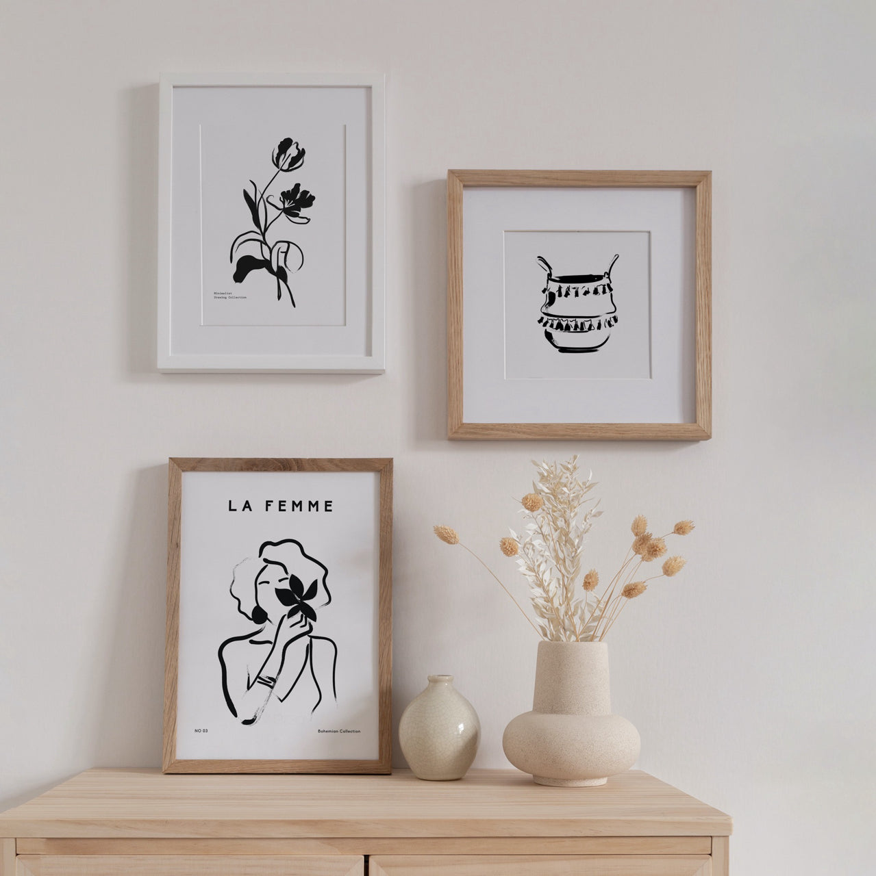 Shelf Love Print Shop graphic art print La Femme Art Print