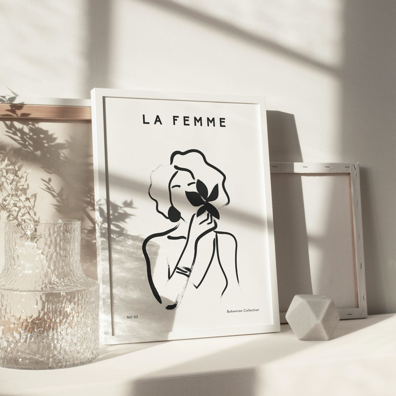 Shelf Love Print Shop graphic art print La Femme Art Print