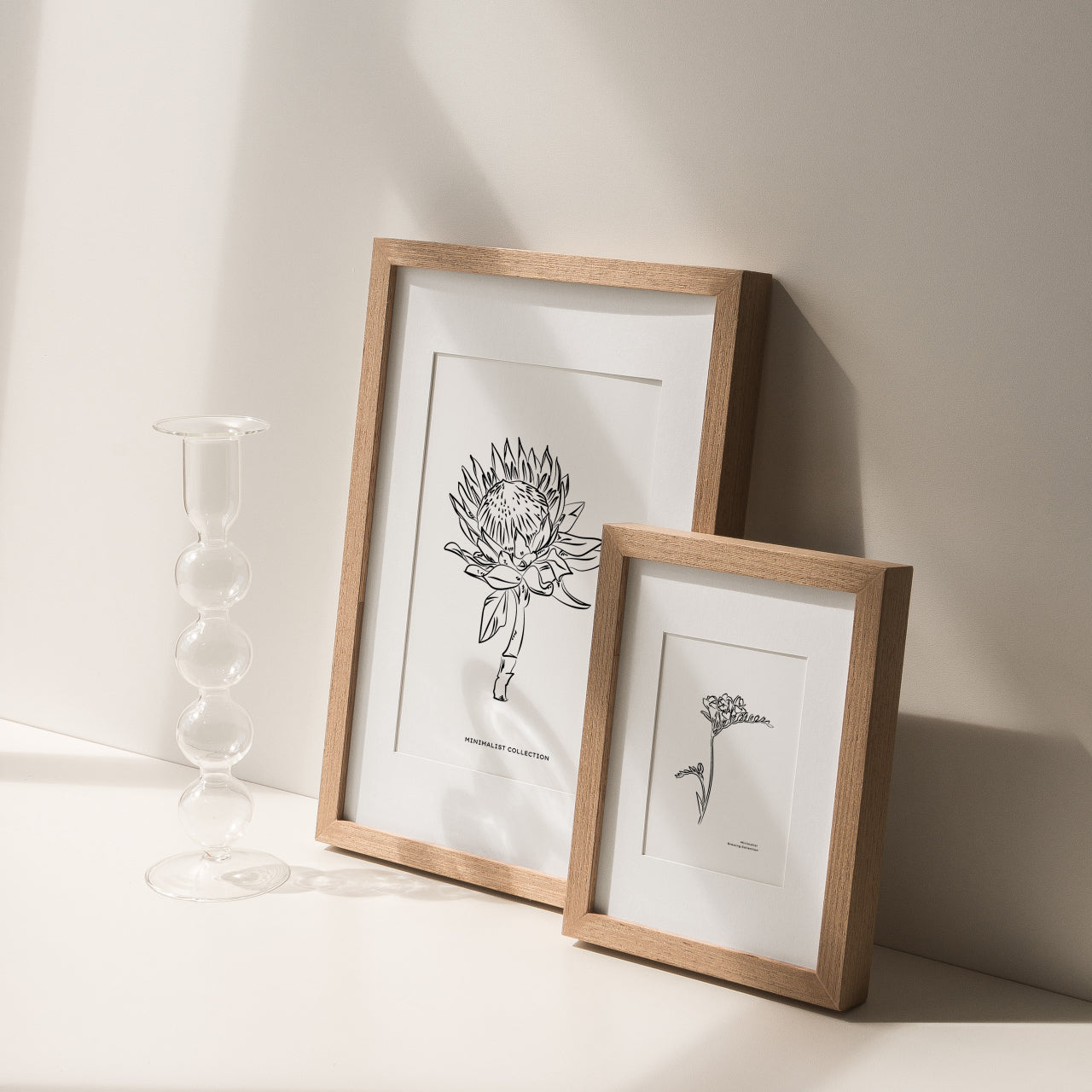 Shelf Love Print Shop graphic art print Minimalist Flower 01 Art Print