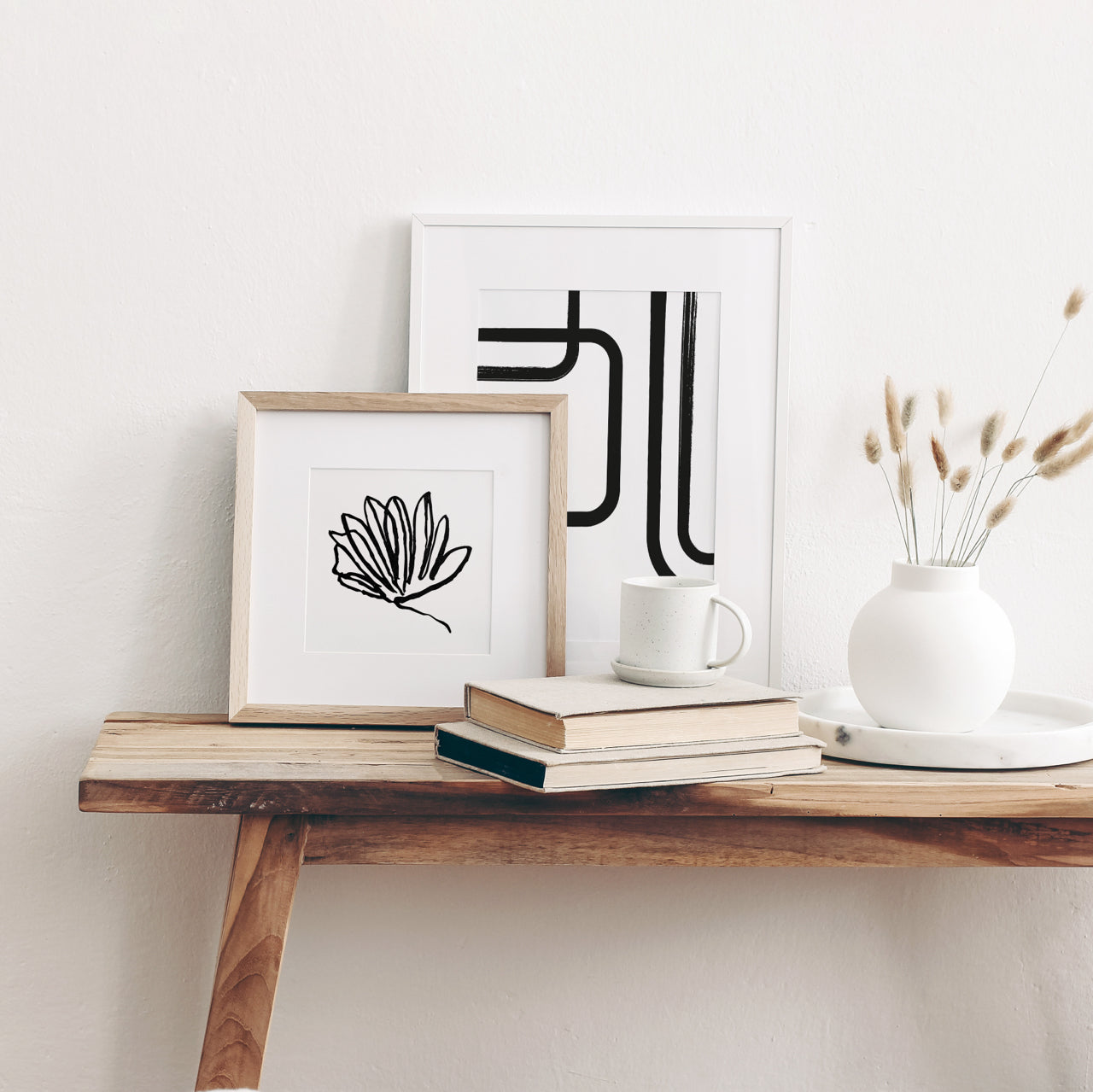 Shelf Love Print Shop graphic art print Palm Fronds Art Print