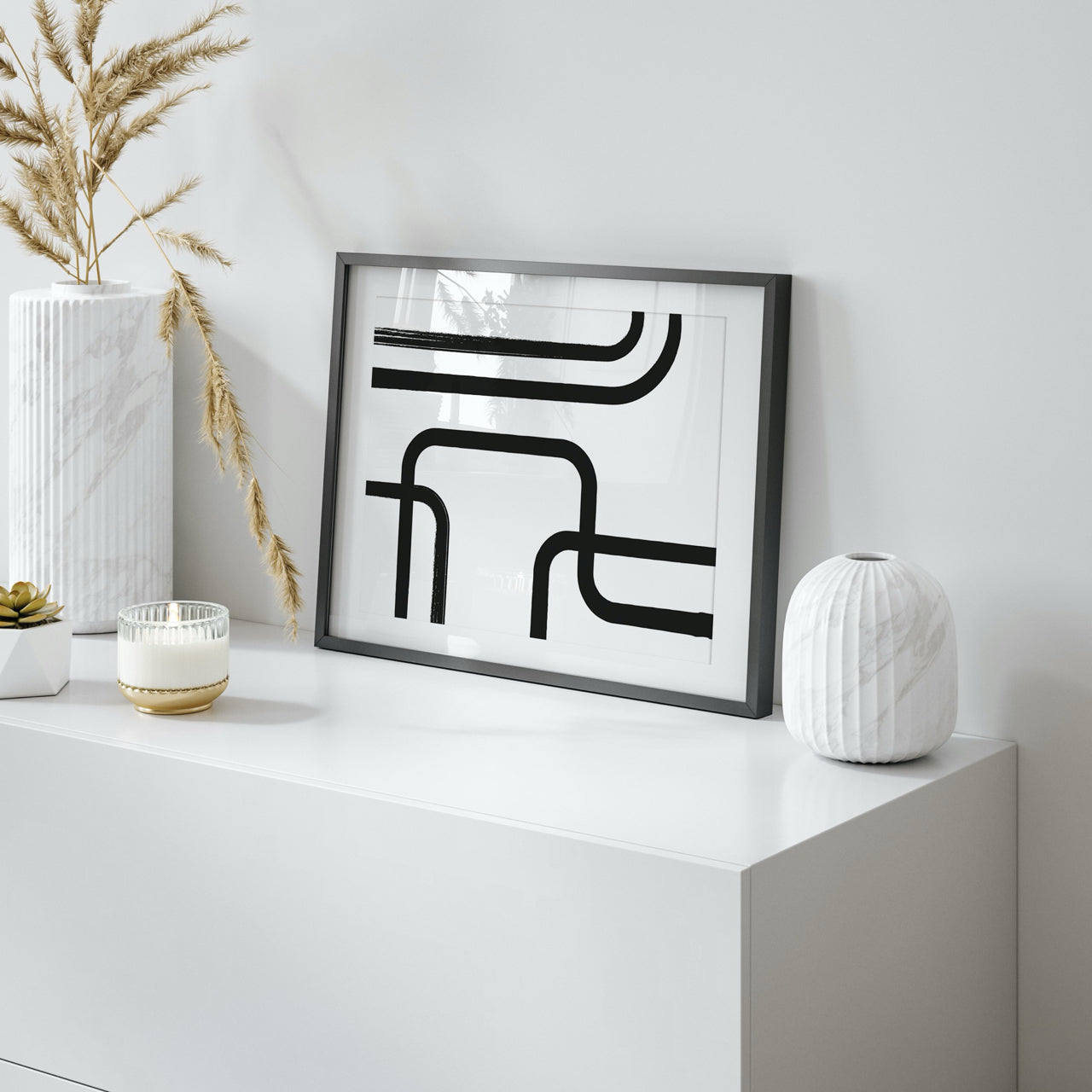 Shelf Love Print Shop graphic art print Pipes Art Print