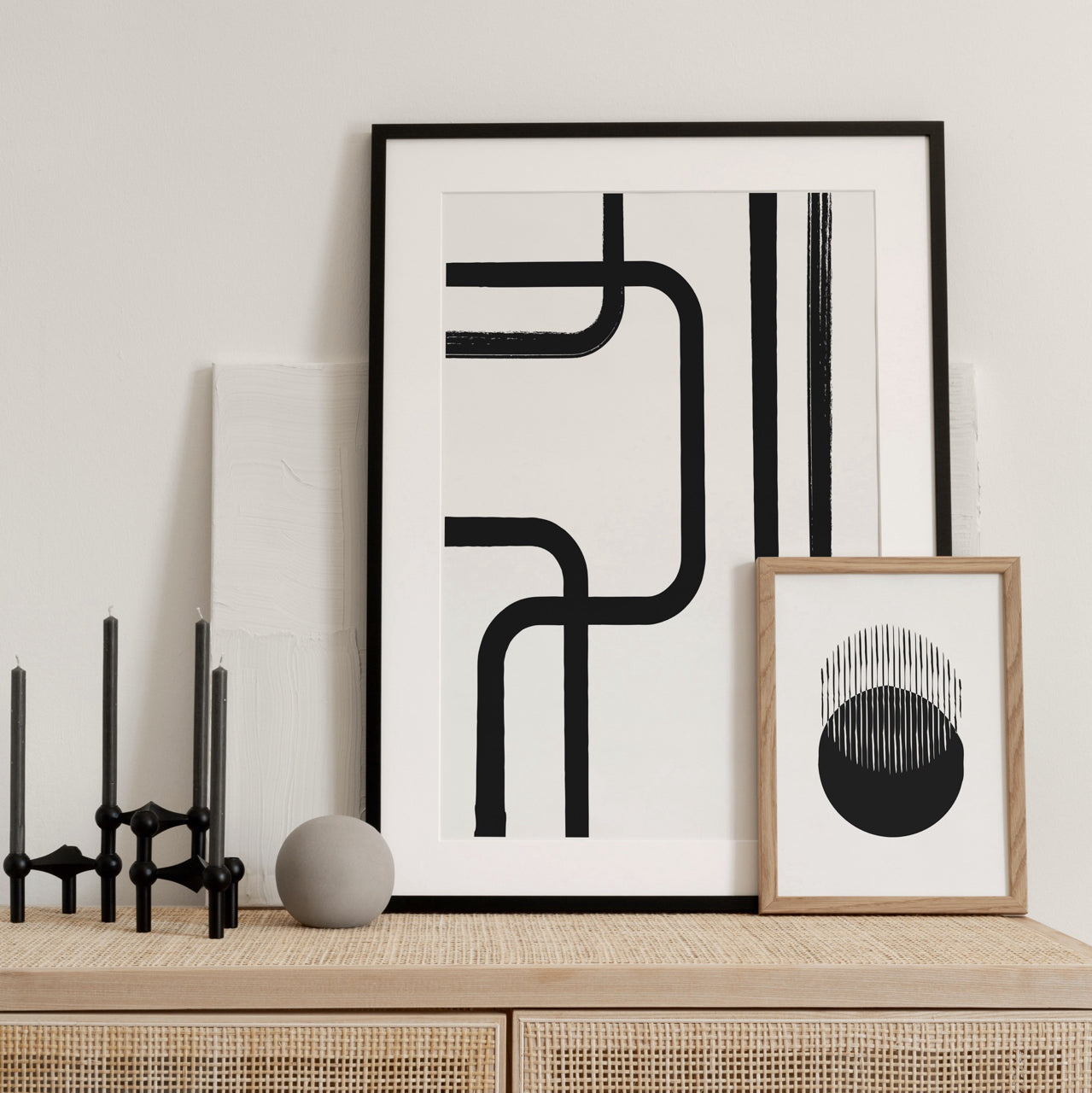 Shelf Love Print Shop graphic art print Pipes Art Print