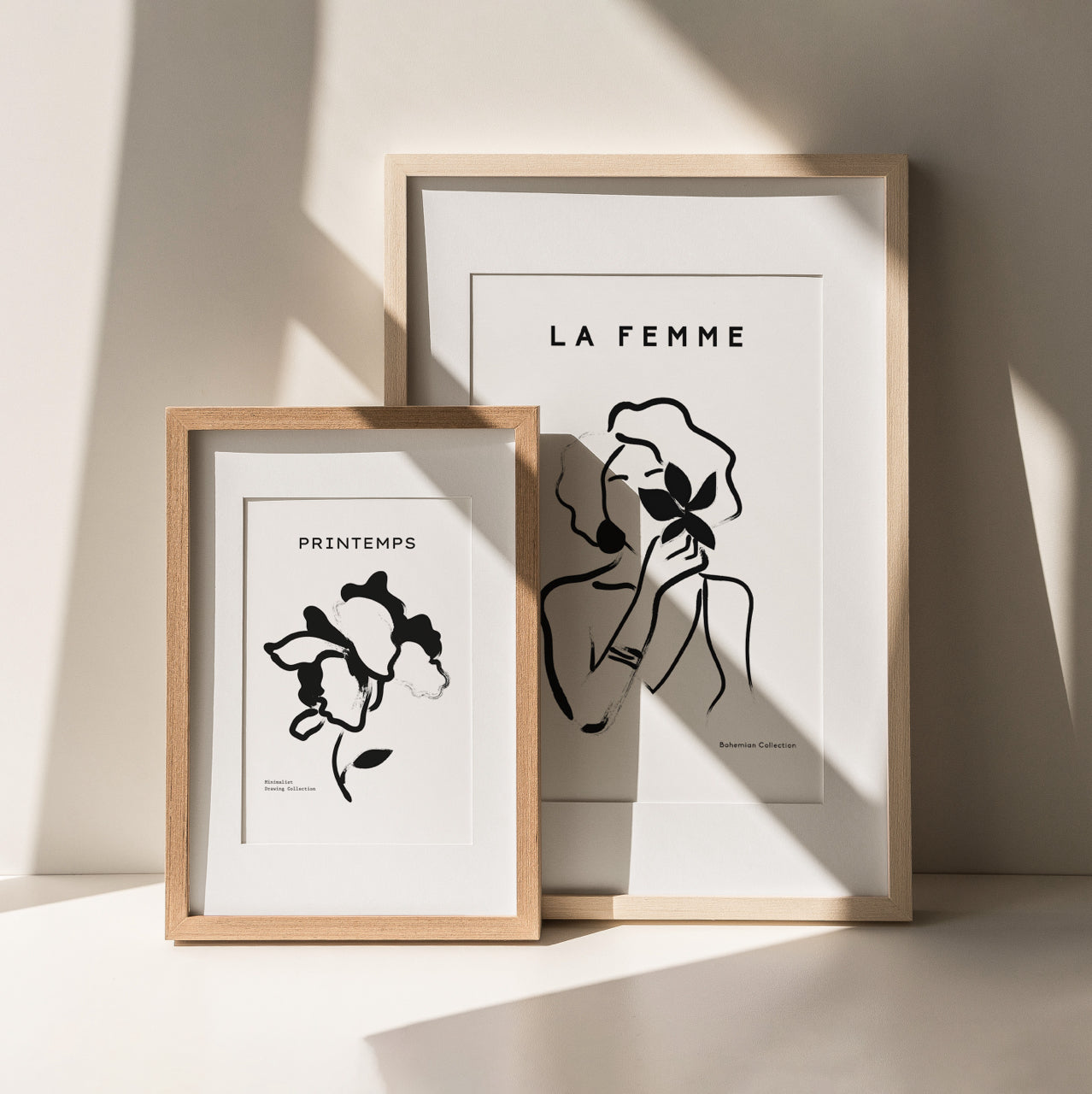 Shelf Love Print Shop graphic art print Printemps Flower Art Print