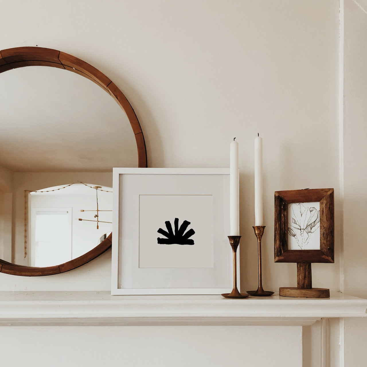 Shelf Love Print Shop graphic art print Starburst Art Print