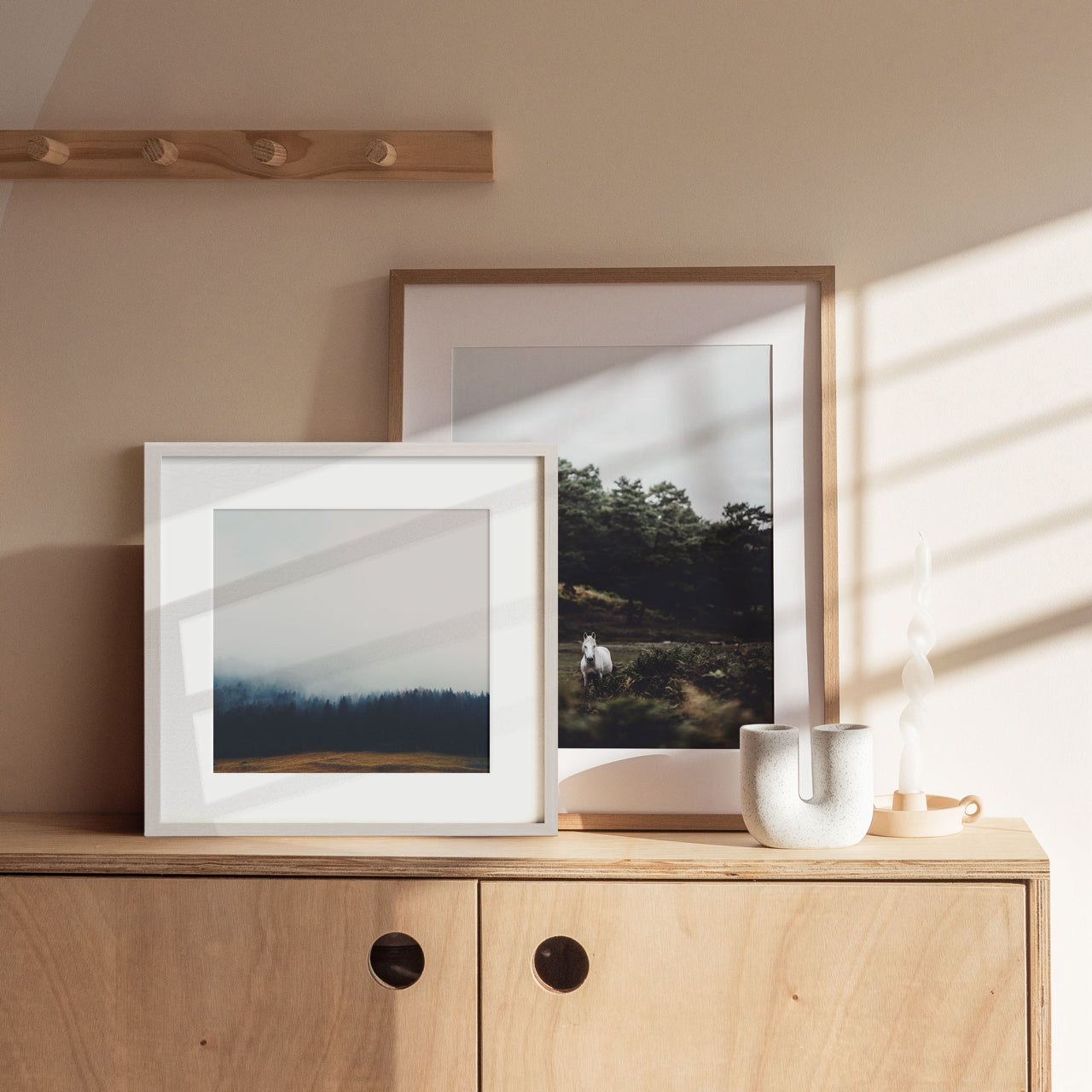 Shelf Love Print Shop photography art print Misty Forest Art Print