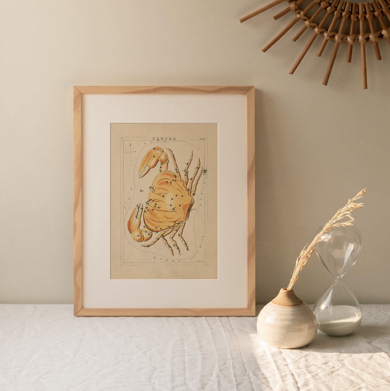 Shelf Love Print Shop vintage art print Cancer Art Print